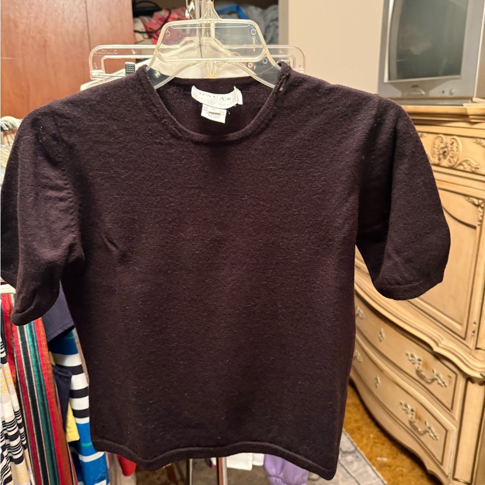 Classic Black Short Sleeve Women's Tee